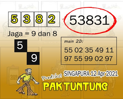 Syair SGP 12 April 2021